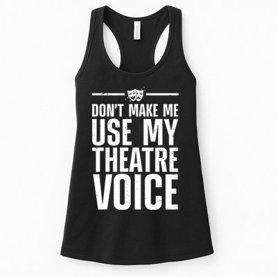 Funny Theatre Musical Theatre Theater Actor Womens Tank Top