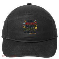 Funny Teacher Mom Im Not Arguing Im Explaining 7-Panel Snapback Hat