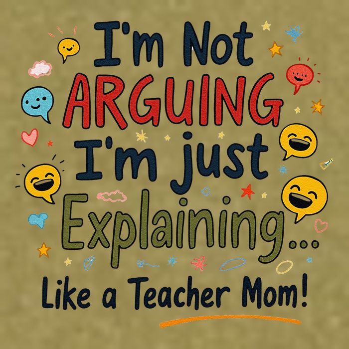 Funny Teacher Mom Im Not Arguing Im Explaining Garment-Dyed Women's Muscle Tee