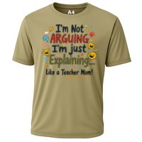Funny Teacher Mom Im Not Arguing Im Explaining Performance Shirt