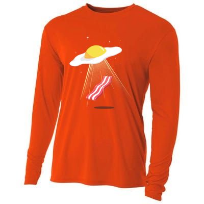 Funny Tanke Me To Your Breakfast Cooling Performance Long Sleeve Crew