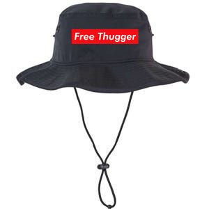 Free Thugger Meme Hip Hop Funny Viral Joke Music Urban Slang Legacy Cool Fit Booney Bucket Hat