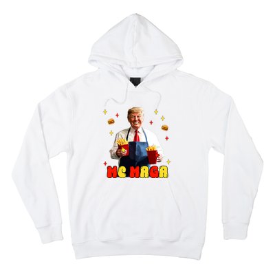 Funny Trump Mc Maga Fries Fast Food Hoodie