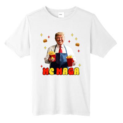 Funny Trump Mc Maga Fries Fast Food Tall Fusion ChromaSoft Performance T-Shirt