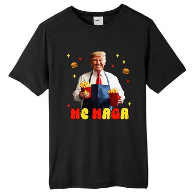 Funny Trump Mc Maga Fries Fast Food Tall Fusion ChromaSoft Performance T-Shirt