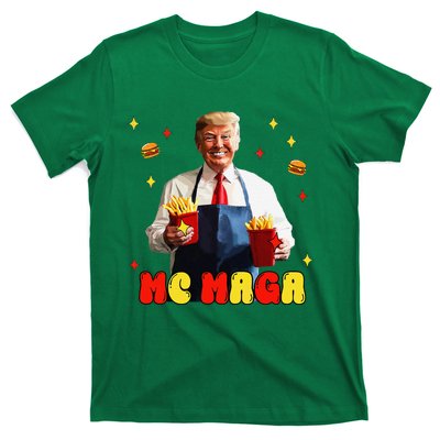 Funny Trump Mc Maga Fries Fast Food T-Shirt