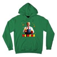 Funny Trump Mc Maga Fries Fast Food Tall Hoodie