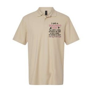 Funny Taekwondo Mom Of A Taekwondo Fighter Mama Softstyle Adult Sport Polo