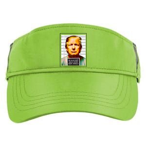 Funny Trump Mugshot Parody AI DC Georgia NYC Indictment Adult Drive Performance Visor