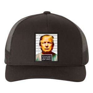 Funny Trump Mugshot Parody AI DC Georgia NYC Indictment Yupoong Adult 5-Panel Trucker Hat