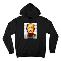 Funny Trump Mugshot Parody AI DC Georgia NYC Indictment Hoodie