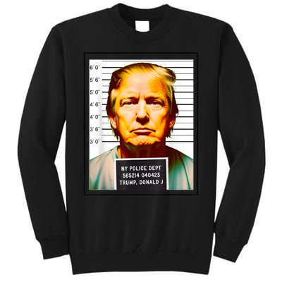 Funny Trump Mugshot Parody AI DC Georgia NYC Indictment Sweatshirt