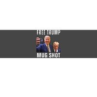 Free Trump Mugshot President Joe Biden Selfie Halloween Bumper Sticker