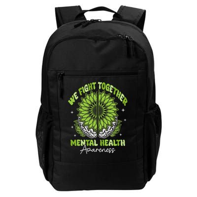 Fight Together Mental Health Sunflower Emotional Counseling Backpack