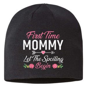 First Time Mommy Let The Spoiling Begin Mothers Day Birthday Sustainable Beanie