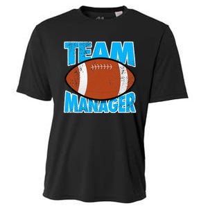 Football Team Manager Graphic Cooling Performance Crew T-Shirt