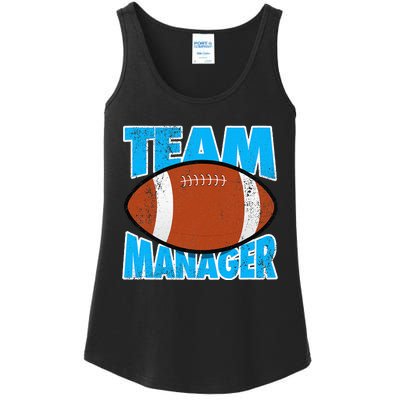 Football Team Manager Graphic Ladies Essential Tank