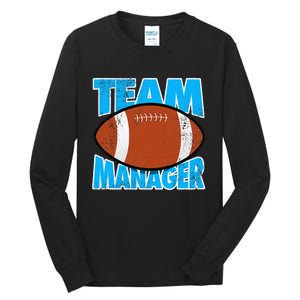 Football Team Manager Graphic Tall Long Sleeve T-Shirt