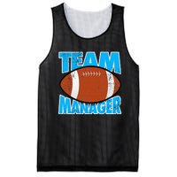 Football Team Manager Graphic Mesh Reversible Basketball Jersey Tank