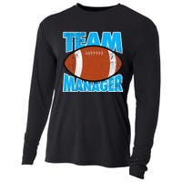 Football Team Manager Graphic Cooling Performance Long Sleeve Crew