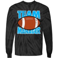 Football Team Manager Graphic Tie-Dye Long Sleeve Shirt