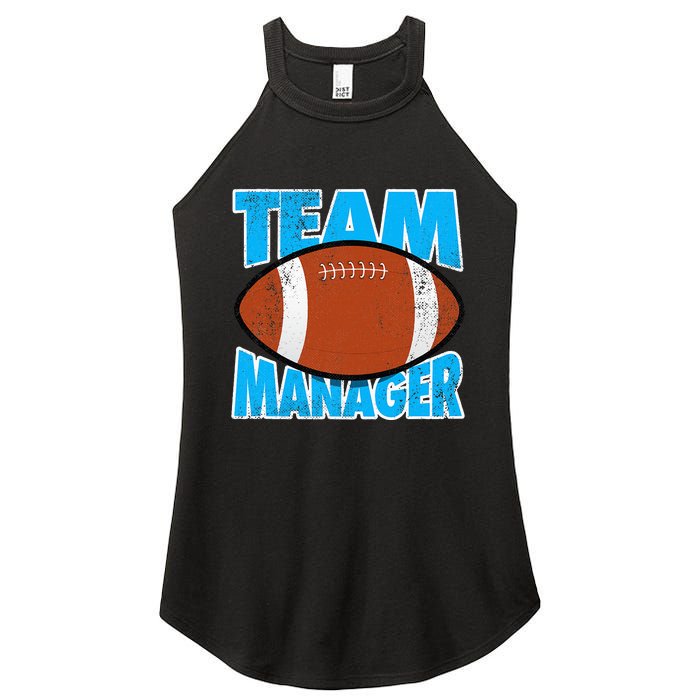 Football Team Manager Graphic Women's Perfect Tri Rocker Tank