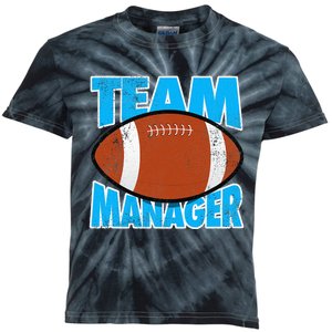 Football Team Manager Graphic Kids Tie-Dye T-Shirt