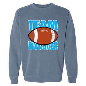 Football Team Manager Graphic Garment-Dyed Sweatshirt