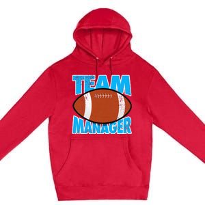 Football Team Manager Graphic Premium Pullover Hoodie