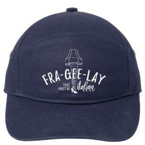 Frageelay That Must Be Italian Retro Christmas 7-Panel Snapback Hat