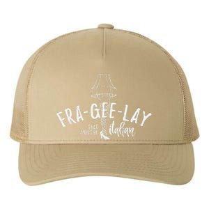 Frageelay That Must Be Italian Retro Christmas Yupoong Adult 5-Panel Trucker Hat