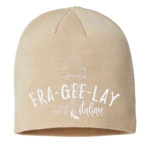 Frageelay That Must Be Italian Retro Christmas Sustainable Beanie