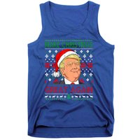 Funny Trump Make Christmas Great Again Ugly Sweater Xmas Pjs Cute Gift Tank Top