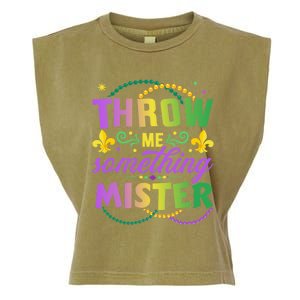 Funny Throw Me Something Mister For New Orleans Gift Garment-Dyed Women's Muscle Tee