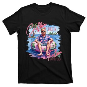 Funny Trump Maga King Cute Chillin Like A Felon Summer 2024 T-Shirt