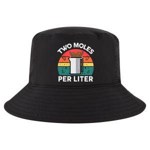 Funny Two Moles Per Liter Chemistry Science Teacher Cool Comfort Performance Bucket Hat