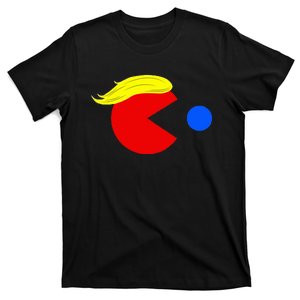 Funny Trump Man 2024 Pac Trump Man Ne Pac Blue Red Dot T-Shirt