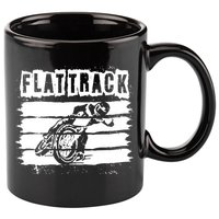 Flat Track Motorcycle Racing Dirt Track Speedway Gift 11oz C Handle Ceramic Mug