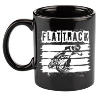 Flat Track Motorcycle Racing Dirt Track Speedway Gift 11oz C Handle Ceramic Mug