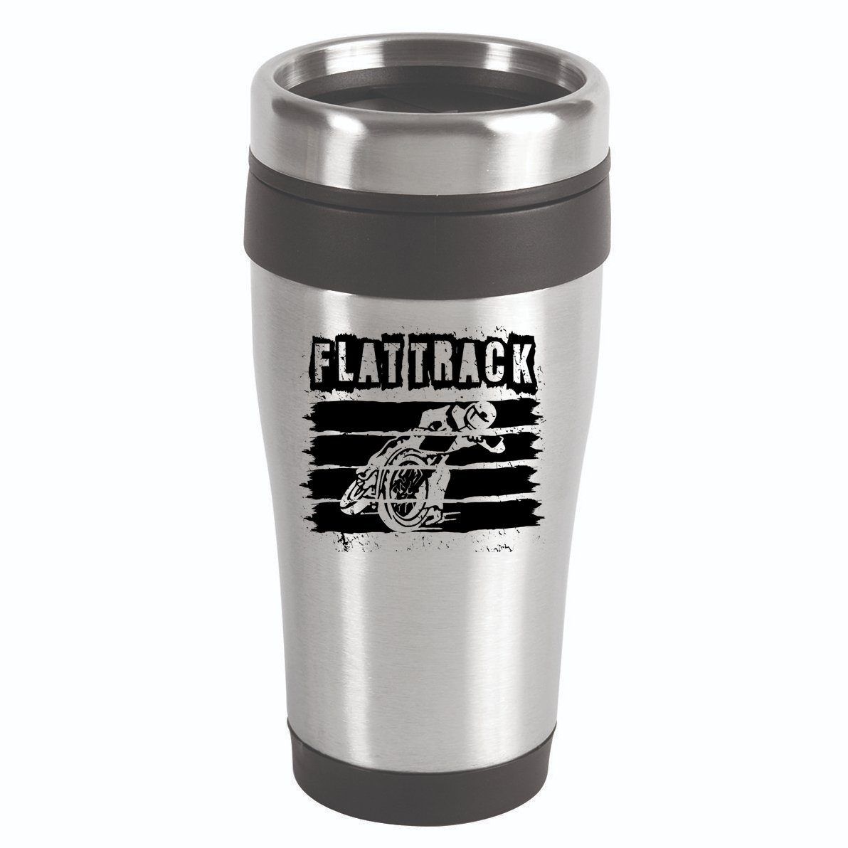 Flat Track Motorcycle Racing Dirt Track Speedway Gift 16oz Travel Tumbler