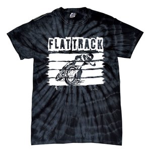 Flat Track Motorcycle Racing Dirt Track Speedway Gift Tie-Dye T-Shirt