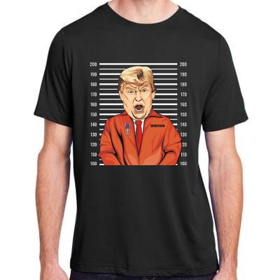 Funny Trump Mugshot Adult ChromaSoft Performance T-Shirt