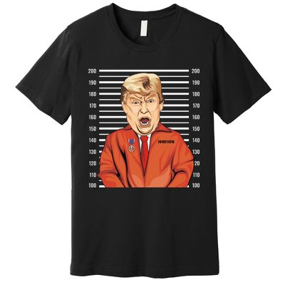 Funny Trump Mugshot Premium T-Shirt