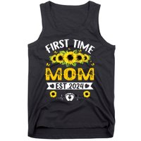 First Time Mom Pregnancy Mothers Day Soon To Be Mom 2024 Tank Top