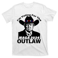 Funny Trump Maga 2024 IM Voting For The Outlaw T-Shirt