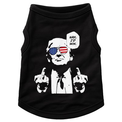 Funny Trump Meme Nah ID Win Reference Doggie Tank