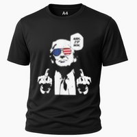 Funny Trump Meme Nah ID Win Reference Cooling Performance Crew T-Shirt