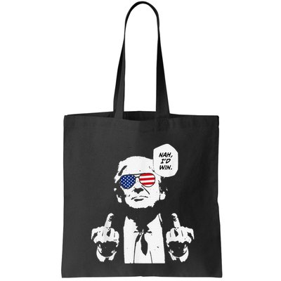 Funny Trump Meme Nah ID Win Reference Bag