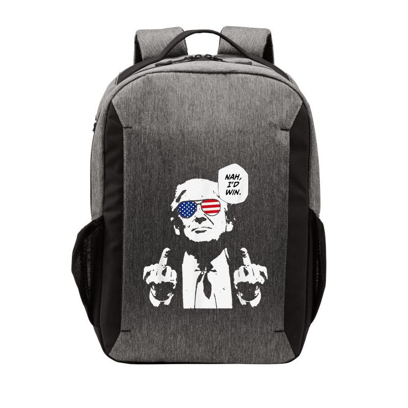 Funny Trump Meme Nah ID Win Reference Vector Backpack