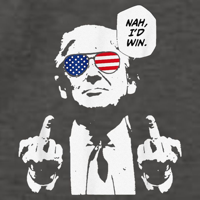 Funny Trump Meme Nah ID Win Reference Vector Backpack